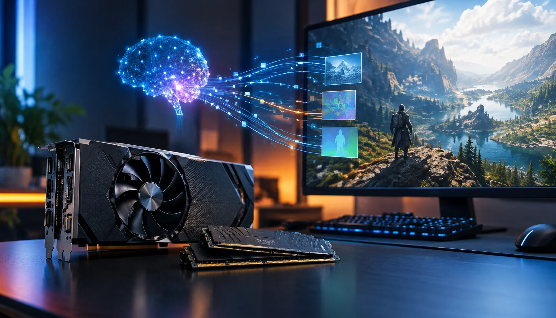 Weniger rendern, mehr inferieren: Durchbricht KI den traditionellen Hardware-Upgrade-Zyklus im Gaming?